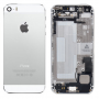 Carcasa Trasera iPhone 5 Blanca con flex, tarjetero sim..