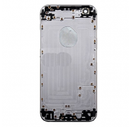 Carcasa Trasera iPhone 6 Plus Plata Sin Componente SWAP