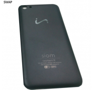 Carcasa Trasera Negra Siom X4 SWAP