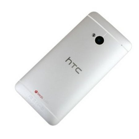 Carcasa Trasera Plata HTC One M7,801E