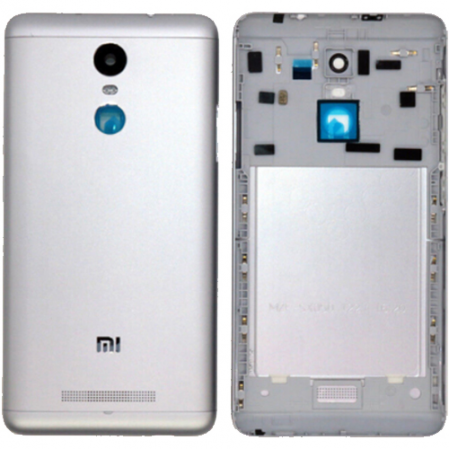Carcasa Trasera Plata Xiaomi Redmi Note 3 Pro