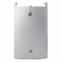 Carcasa Trasera / Tapa Bateria Sony Xperia P LT22i Plata