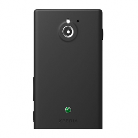 Carcasa Trasera/Tapa Bateria Sony Xperia Sola MT27i Negra