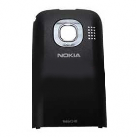 Carcasa Trasera/Tapa de Bateria Nokia C2-03 Negro Croma