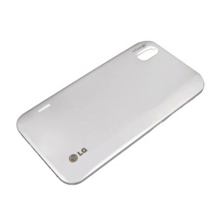 Carcasa Trasera/Tapa Bateria LG Optimus Black P970 Blanca