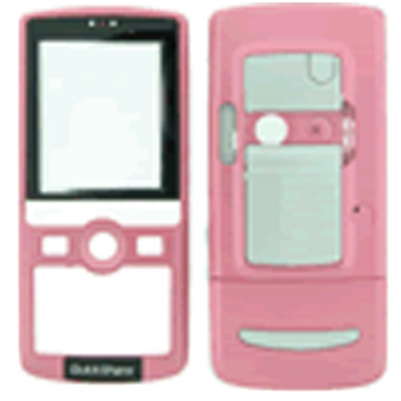 Carcasas Sonyericsson K750 Rosa Frontal+Trasera+Antena
