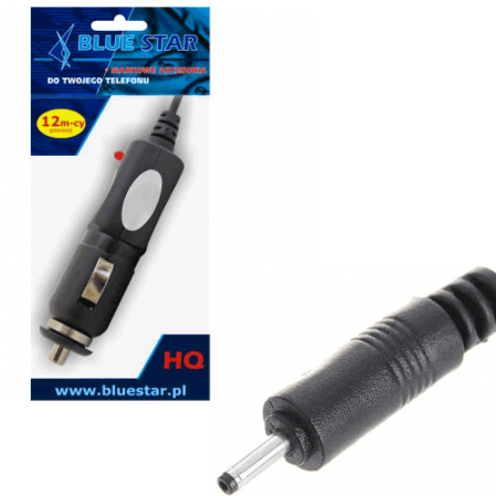 Cargador auto Bluestar nokia clavija fina n70, 6101...