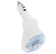 Cargador Auto Universal Plegable USB Blanco