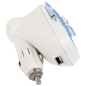 Cargador Auto Universal Plegable USB Blanco