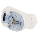 Cargador Auto Universal Plegable USB Blanco