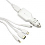 Cargador de Auto 5 en 1 para NDS, NDSi, NDS LITE, PSP... Blanco