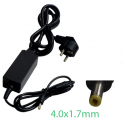 Cargador HP 19V/1.58A, 4.0mm x 1.7mm 30W