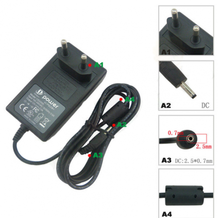 Cargador Red Universal Conector 2.5mm 12V