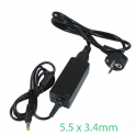 Cargador Samsung 19V/2.1A, 5.5 x 3.4mm  40W
