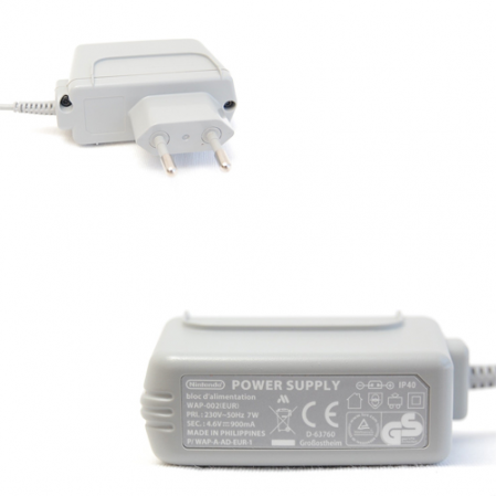Cargador WAP-002 Nintendo DSi, DSi XL, 2DS, 3DS, 3DS XL... SWAP