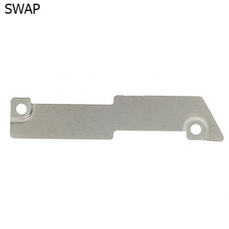 Chapa Metalica Sujecion Flex Conector Carga iPhone 5s SWAP