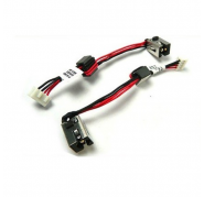 Conector DC Jack con cable Toshiba  C850, C855, DW458...