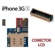 Conector Placa Base Display iPhone 3GS