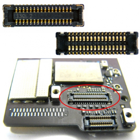 Conector placa lcd iPad mini 2