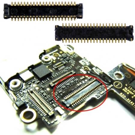Conector placa tactil - digitalizador iPhone 5
