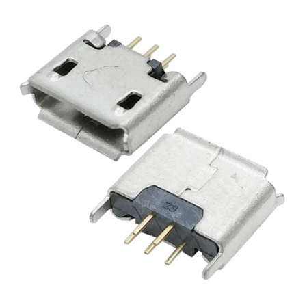 Conector Vertical Micro USB 5 Pines