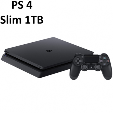 Consola Playstation 4 Slim 1TB + Mando + Cables 2ª Mano