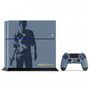 Consola Playstation 4 Uncharted 1tb + Mando + Cables 2ª Mano