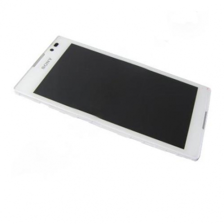 Display + Carcasa + Tactil Sony Xperia C S39h Blanco