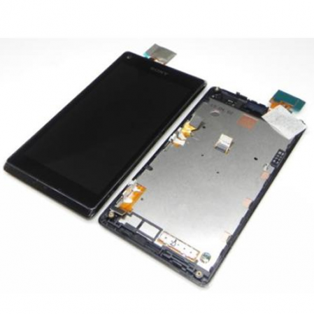 Display + Carcasa + Tactil Sony Xperia L S36h Negro