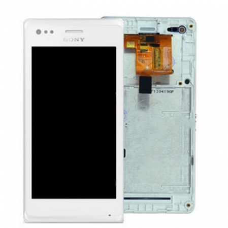 DIsplay + Carcasa + Tactil Sony Xperia M C1904... Blanco