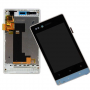 Display + Carcasa + Tactil Sony Xperia Miro ST23i Blanco