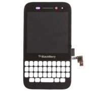 Display + Carcasa Frontal Negra Blackberry Q5 001/111