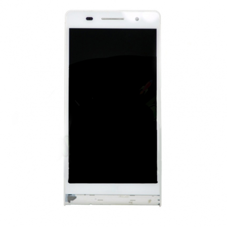 Display + Tactil + Carcasa Blanco Completo Huawei Ascend P6