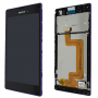 Display + Tactil + Carcasa Sup. Sony Xperia T3 D5102 Purple