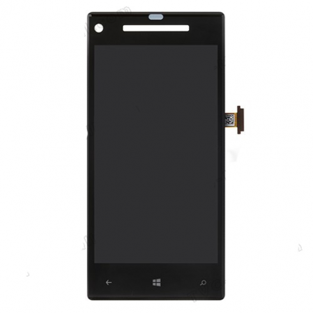 Display + Ventana Tactil + C.Frontal HTC Windows Phone 8X Negro