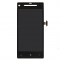 Display + Ventana Tactil + C.Frontal HTC Windows Phone 8X Negro