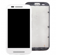 Display + táctil + frame Motorola Moto E XT1021/22 blanco Display + táctil + frame Motorola Moto E XT1021/22 blanco