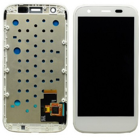 Display + táctil + frame Motorola Moto G XT1032/33 blanco