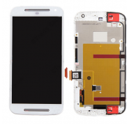 Display + táctil + frame Motorola Moto G2 XT1063/68/69 blanco Display + táctil + frame Motorola Moto G2 XT1063/68/69 blanco