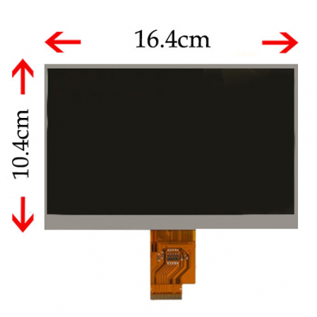 Display 7" CLAA070NQ01 / AT070TNA2 V.1