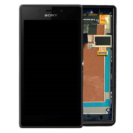 Display Completo Sony Xperia M2 D2303, D2305, D2306 Negro