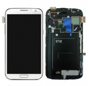 Display + Tactil + C.Frontal Samsung Note 2 N7105 Blanco