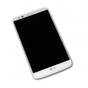 Display + Tactil + Carcasa Frontal LG G2 D802 Blanco