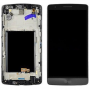 Display + Tactil + Carcasa Frontal LG G3 D855 Negro