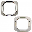 Embellecedor botón home iPhone 5s gris plata