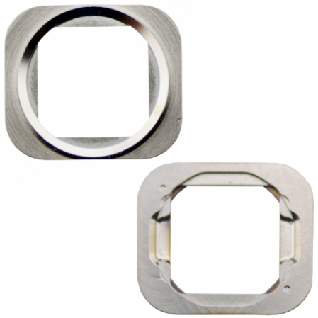 Embellecedor botón home iPhone 5s gris plata