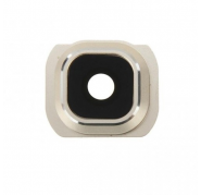 Embellecedor Camara + Lente Samsung Galaxy S6 Dorado SWAP