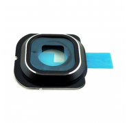 Embellecedor Camara + Lente Samsung Galaxy S6 SM-G920F Azul
