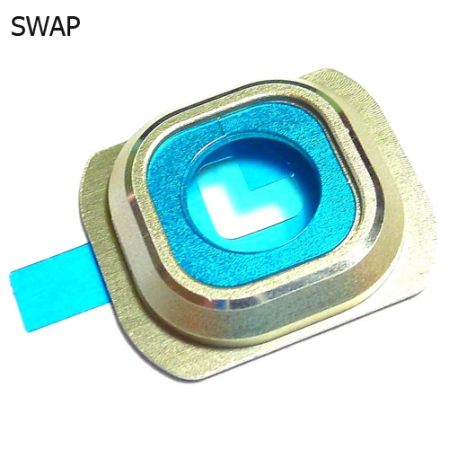 Embellecedor Camara Samsung Galaxy S6 SM-G920F Dorada SWAP