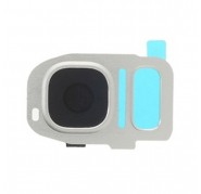 Embellecedor Camara Samsung S7 Edge SM-G935F Plata SWAP